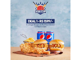 Karachi Foods Asia Cup Deal 1 For Rs.1599/-